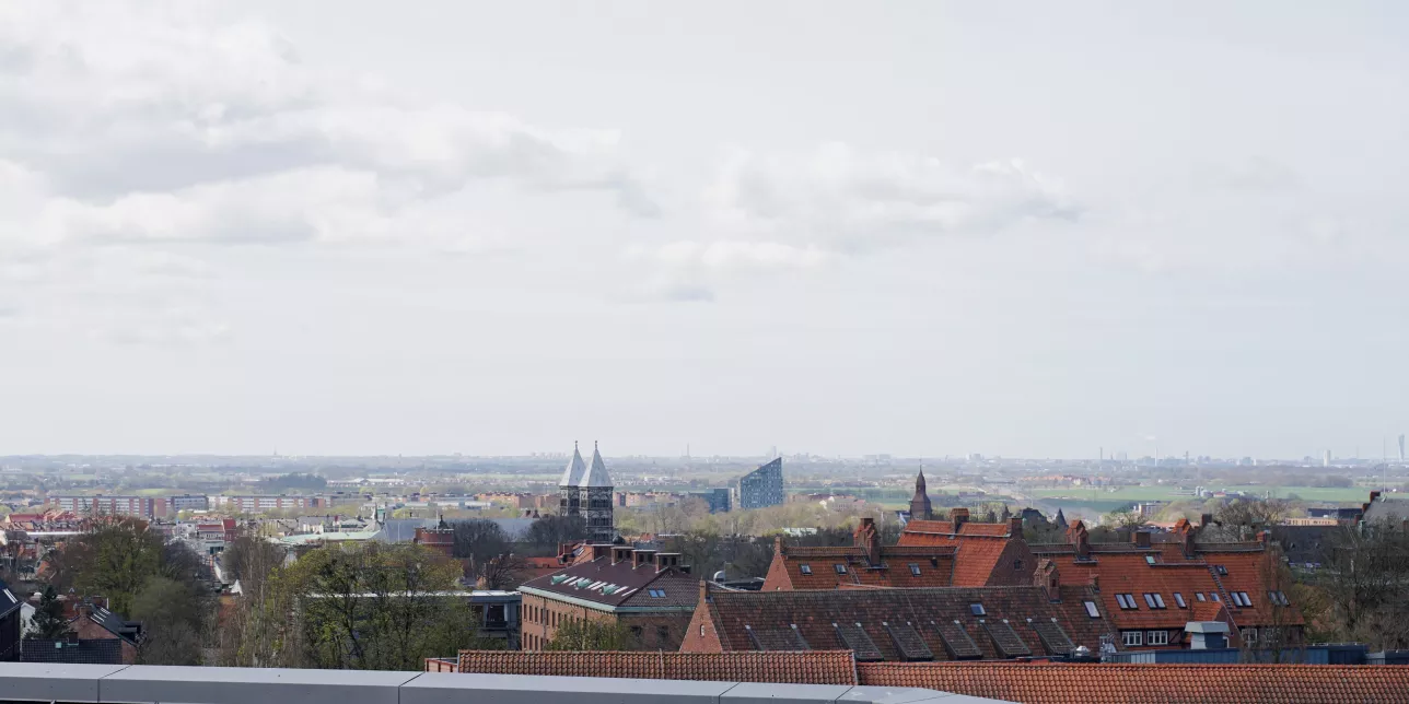 Roof-top view from Forum Medicum. Photo: Agata Garpenlind.