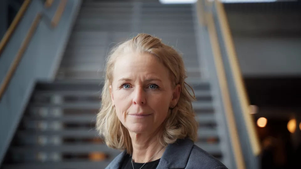 Portrait Dean Maria Björkqvist. Photo.