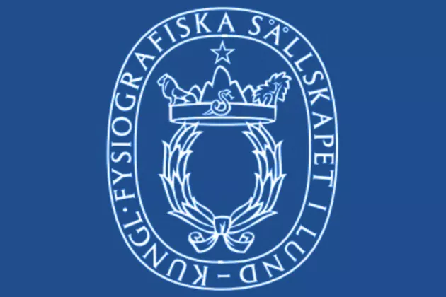 Kungliga fysiografiska sällskapets logga.