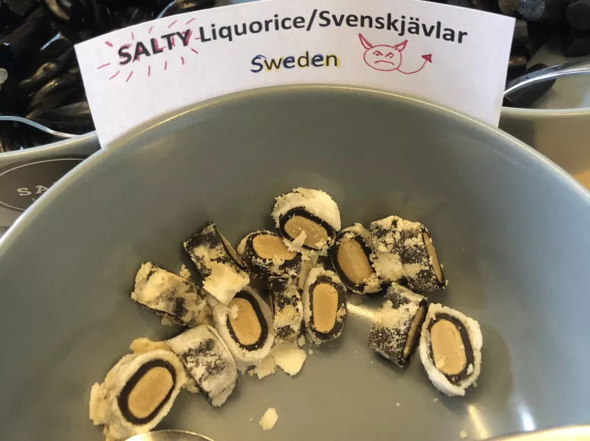 Lakrits, svenskt godis som inte uppskattas av alla. Foto: Maria C Johansson